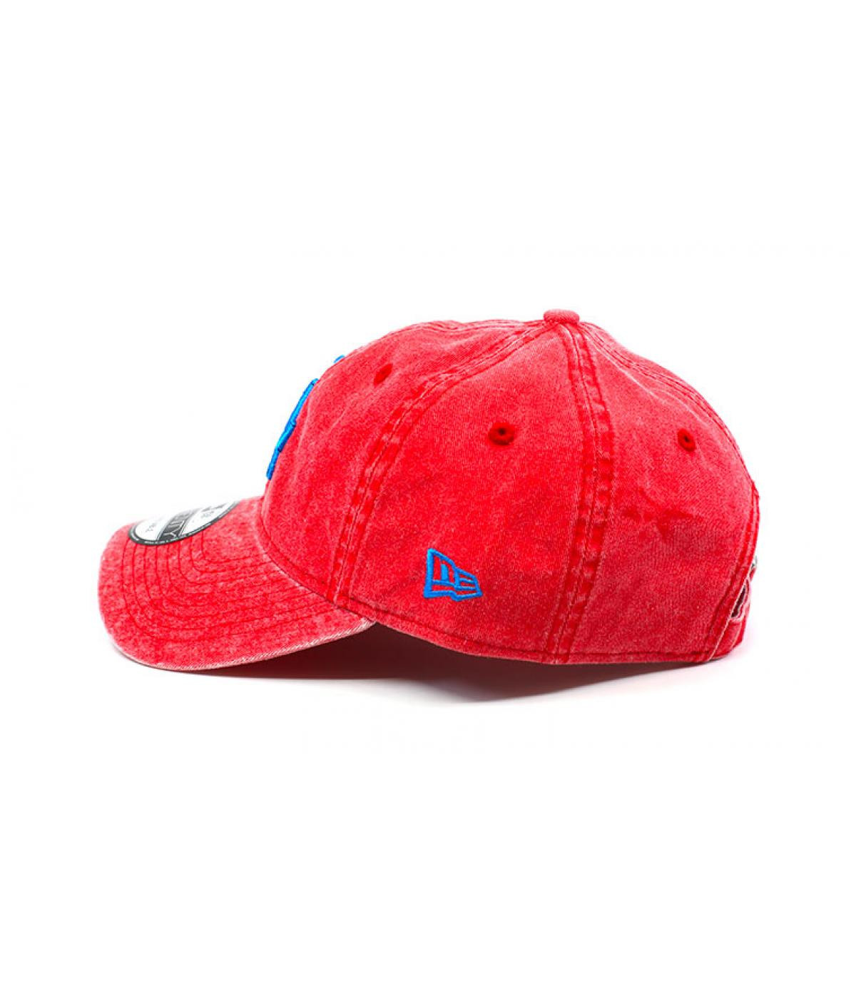 New Era casquette LA rouge bleu